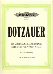 113 Exercises for Violoncello - Book III (No.63-85)