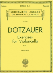 Dotzauer - Exercises For The Violoncello - Book 1 (SCHIR)