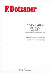 Dotzauer - Method for Violoncello, Vol. 2 (FISCH)
