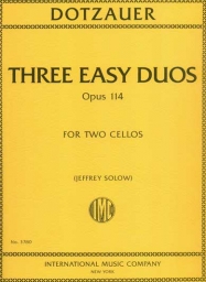 Dotzauer - Three Easy Duos, Op. 114 (INT)