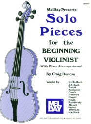 Solo Pieces for the Beginning Violinist - Piano Accompaniment