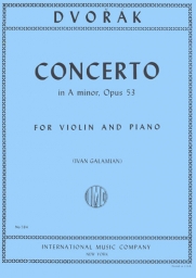 Concerto in A Minor Op.53 for Violin and Piano