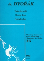 Dvorak - Slavonic Dance in E minor for Violin and Piano (PWM)