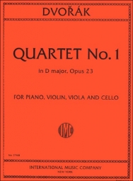 Quartret No. 1 in D Major, Op. 23