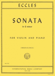 Eccles - Sonata in G minor for Violin and Piano (INT)
