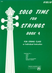 Solo Time for Strings - Book IV