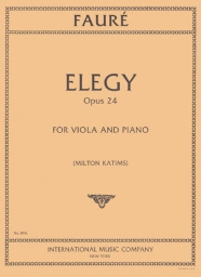 Faure - Elegie Op. 24 for Viola and Piano (INT)