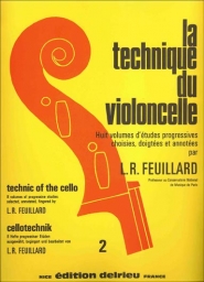 Feuillard - La Technique du Violoncelle Vol. 2 (DELR)