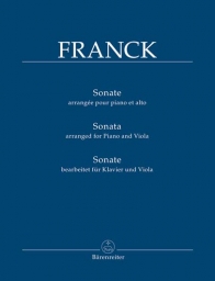 Franck - Sonata in A major for Viola and Piano (BAR)