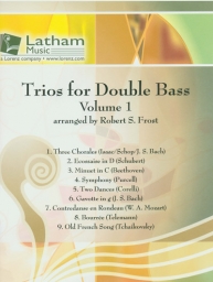 Trios for Double Bass - Volume 1