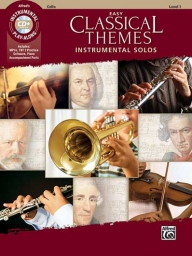 Easy Classical Themes Instrumental Solos, Cello