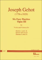 Six Easy Duettos, Op. 3 Nos. 5 & 6 Six Easy Duettos, Op. 3 Nos. 5 & 6