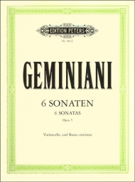 6 Sonaten, Op. 5 (Violoncello und Basso continuo)