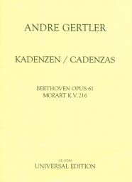 Cadenzas To Violin Concerti