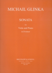 Glinka - Sonata in D minor for Viola and Piano (BREIT)