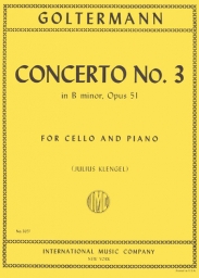 Goltermann - Cello Concerto No. 3 in B minor, Op. 51 (INT)
