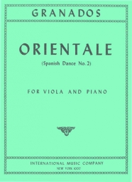 Orientale from Spanish Dance No.2 