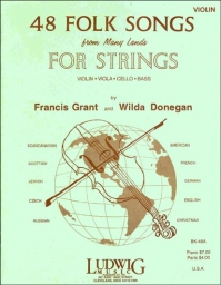 48 Folk Songs from Many Lands - Violin