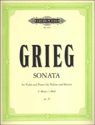 Grieg - Violin Sonata No. 3 in C minor, Op. 45 (PET)