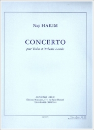 Concerto pour Violon et Orchestra a cordes