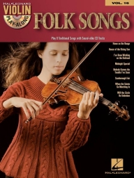 Folk Songs Playalong for Violin Vol.16