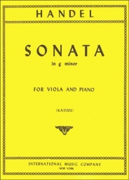 Handel - Sonata in G minor for Viola and Piano (INT)
