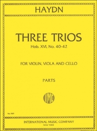 Haydn - Three Trios Hob. XVI, No. 40-42 (INT)