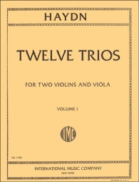 Haydn - Twelve Trios, Vol. 1 (INT)