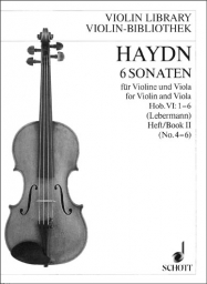 6 Sonatas, Hob. VI: 1-6, Vol. 2 (No. 4-6)