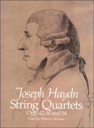 Haydn - String Quartets, Op. 42, 50 and 54 - Score (DOVER)