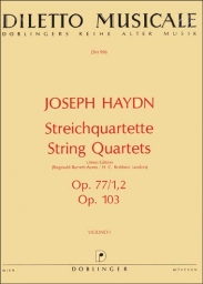 Haydn - String Quartets, Op. 77/1,2, Op. 103 (DOB) Haydn - String Quartets, Op. 77/1,2, Op. 103 (DOB)