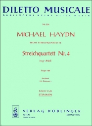 Haydn, Michael - String Quartet No. 4 in G Minor (DOB) Haydn, Michael - String Quartet No. 4 in G Minor (DOB)