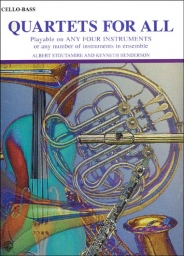 Quartets For All - Cello/Bass Quartets For All - Cello/Bass