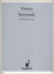 Henze - Serenade for Cello Solo (SCHOTT)