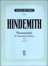 Hindemith - Phantasiestück in B Major, Op. 8 No. 2 (BREIT) Hindemith - Phantasiestück in B Major, Op. 8 No. 2 (BREIT)