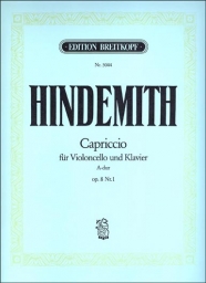 Capriccio No.1 in A Op.8