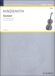 Hindemith - Sonata for Violin and Piano in C Major (SCHOTT)