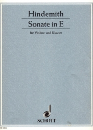 Hindemith - Sonata for Violin and Piano in E (SCHOTT)