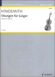 Hindemith - Studies for Violinists (SCHOTT)