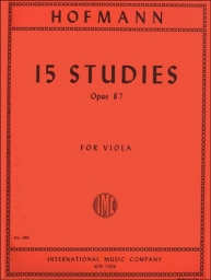 15 Studies, Op. 87