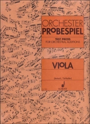 Test Pieces for Orchestral Auditions-Viola