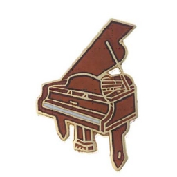 Piano Pin - Brown