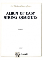 Album of Easy String Quartets - Vol. III
