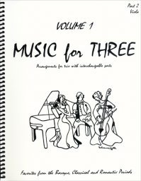 Music for Three Vol 1 Part 2 - Viola Music for Three Vol 1 Part 2 - Viola