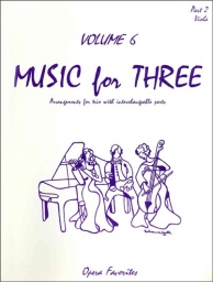 Music for Three: arrangements for trio with interchangable parts