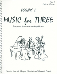Music for Three Vol 2 Part 3 - Cello or Bassoon Music for Three Vol 2 Part 3 - Cello or Bassoon