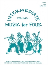 Music for Four Intermediate (Viola) - Vol. 1