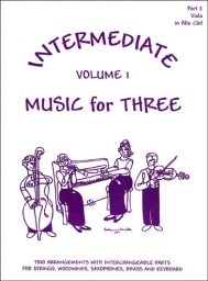 Music for Three Intermediate (Viola) - Vol. 1