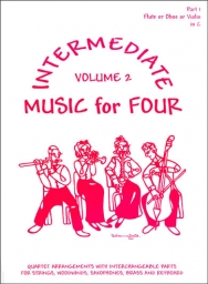 Music for Four Intermediate (Violin1) - Vol. 2
