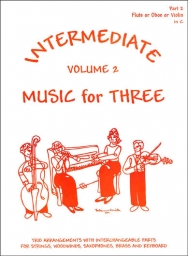 Music for Three Intermediate (Violin2) - Vol. 2